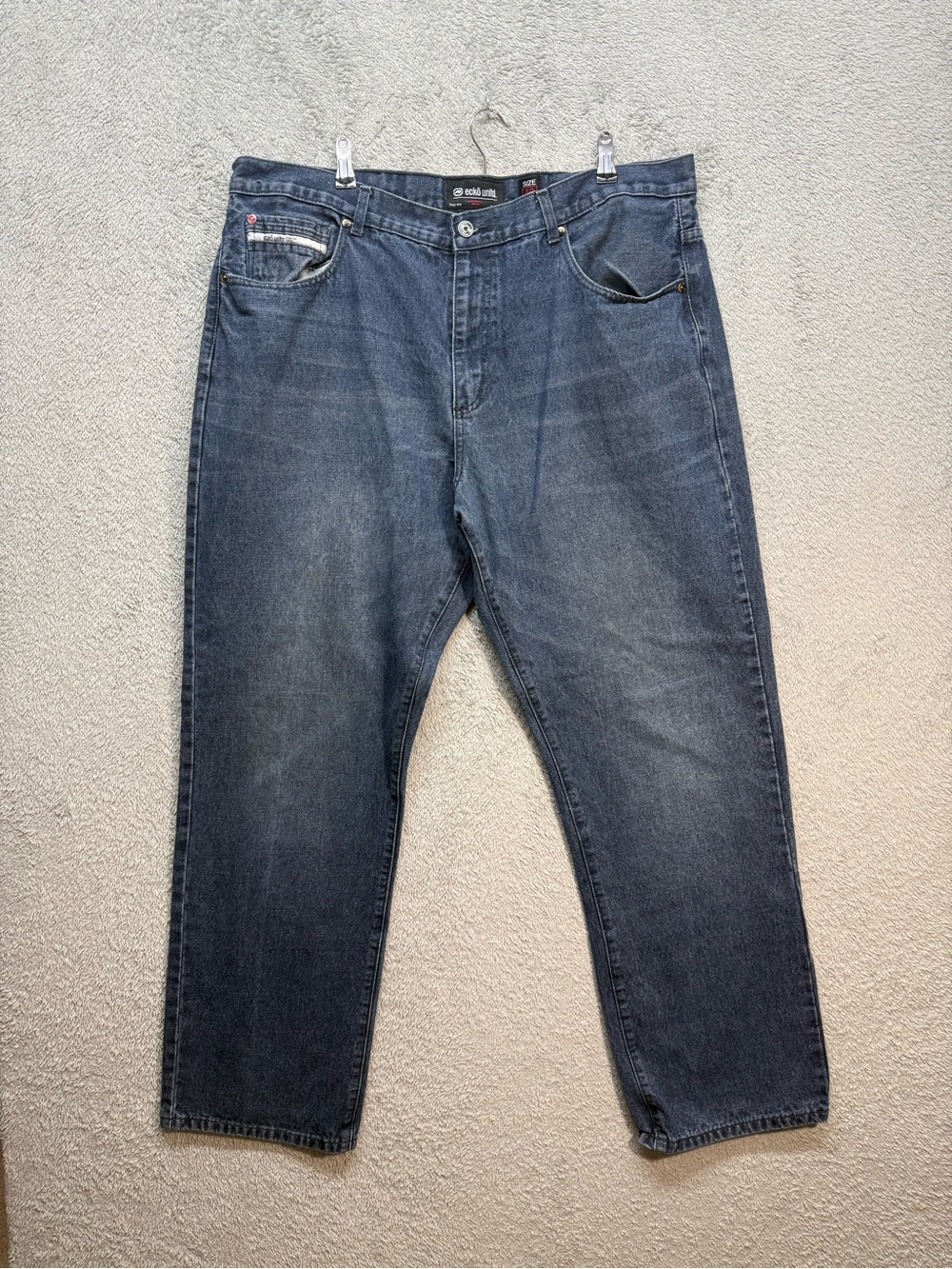 Ecko Unltd Men's Rawthentic Relaxed Fit Loose Jeans